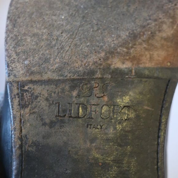 *Mens Lidfort Barneys New York Black Leather Loafer 9 - Picture 9 of 12